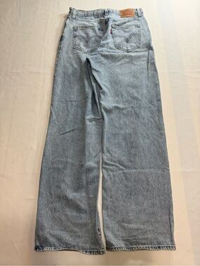 Levi Strauss & Co Women’s High Waisted Straight Jeans Blue Denim Levi’s Size 27